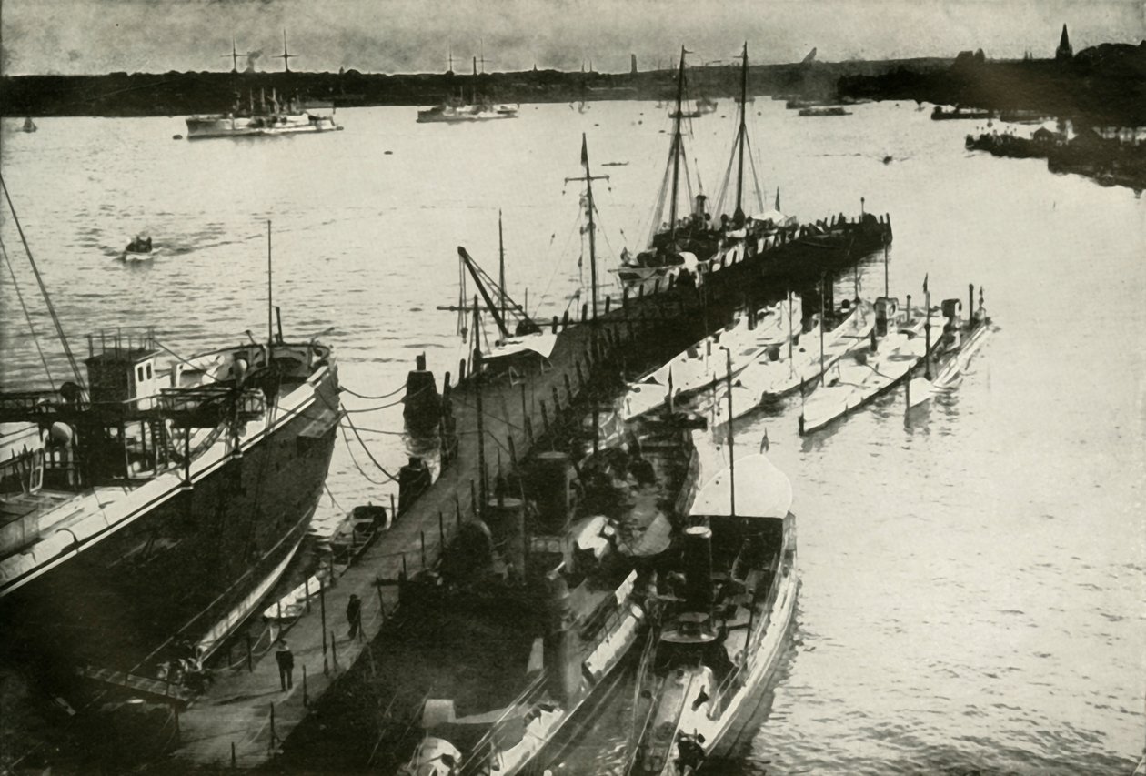 Kieler Hafen, 1919 von Unbekannt