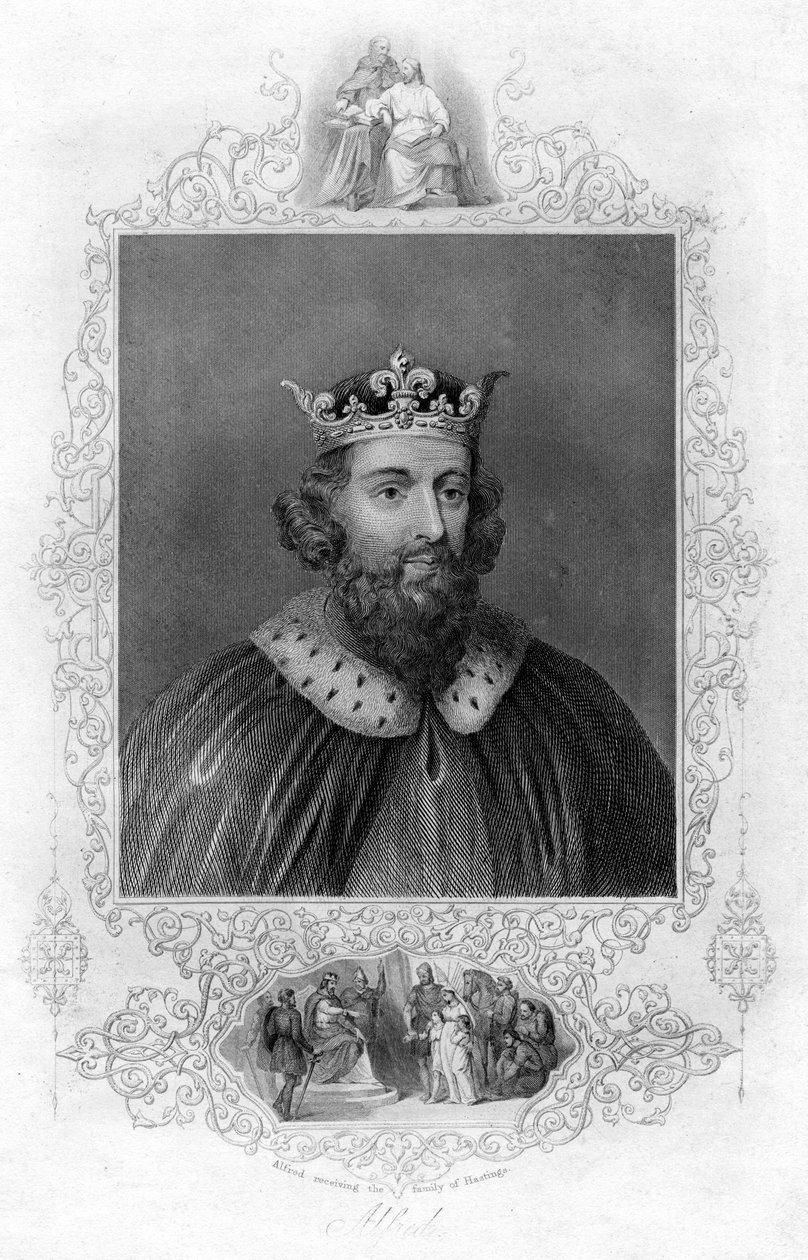 König Alfred der Große von Unbekannt