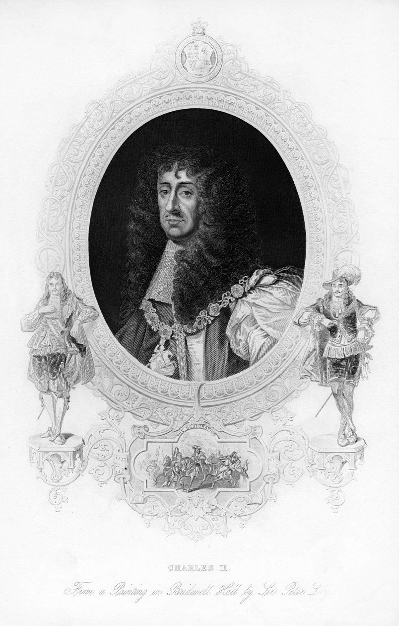 König Karl II., Der Lustige Monarch von Unbekannt