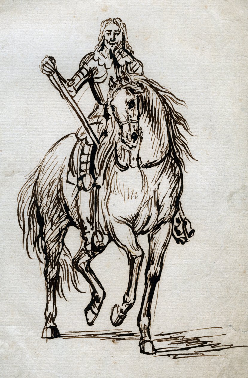 König Karl I. 1600-1649, 17. Jahrhundert von Unbekannt