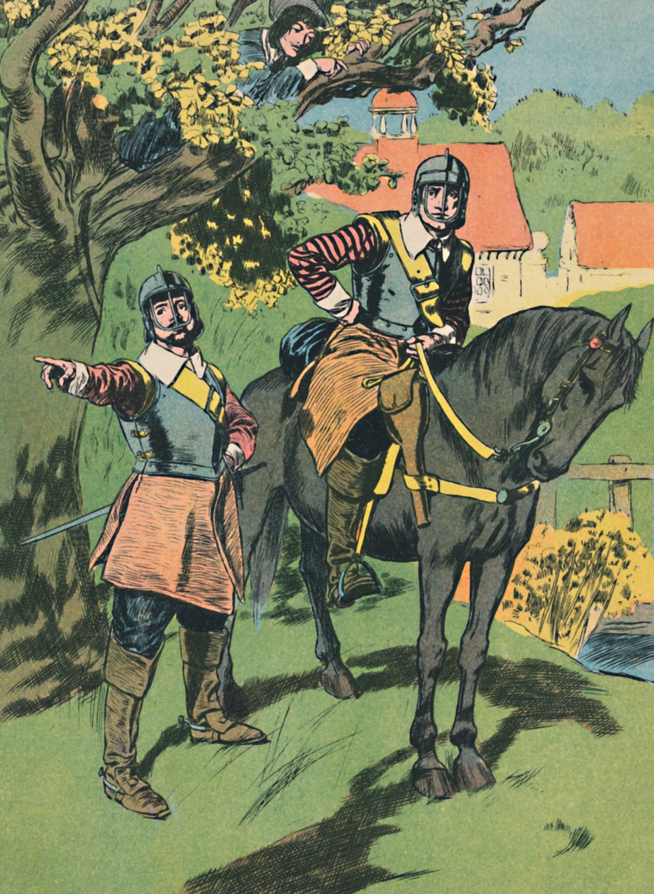 König Karl in der Eiche, um 1907 von Unbekannt