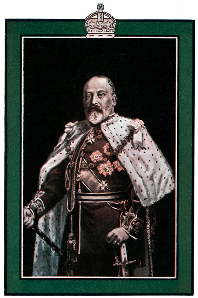 König Edward VII. 1841-1910, 1902-1903 von Unbekannt