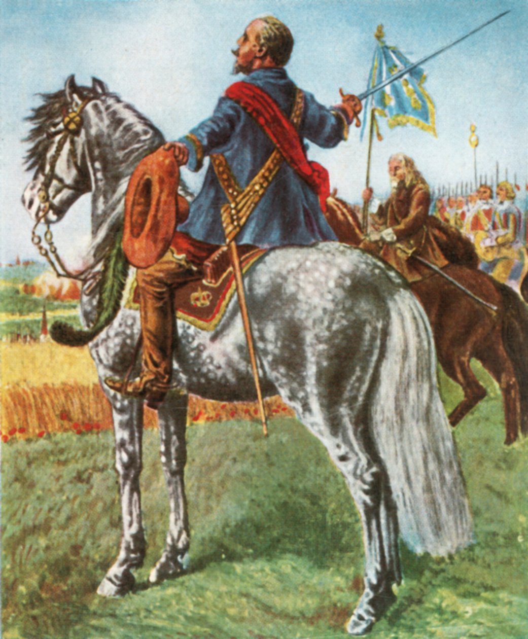 König Gustav Adolf von Schweden von Unbekannt
