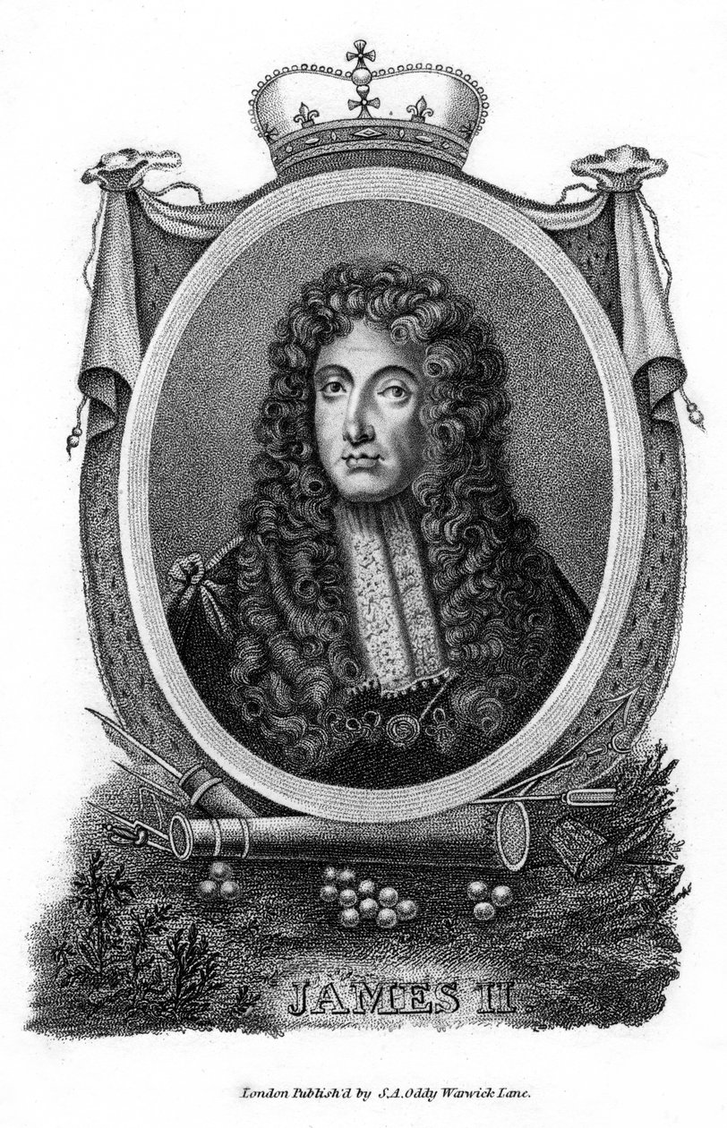 König Jakob II. von England von Unbekannt