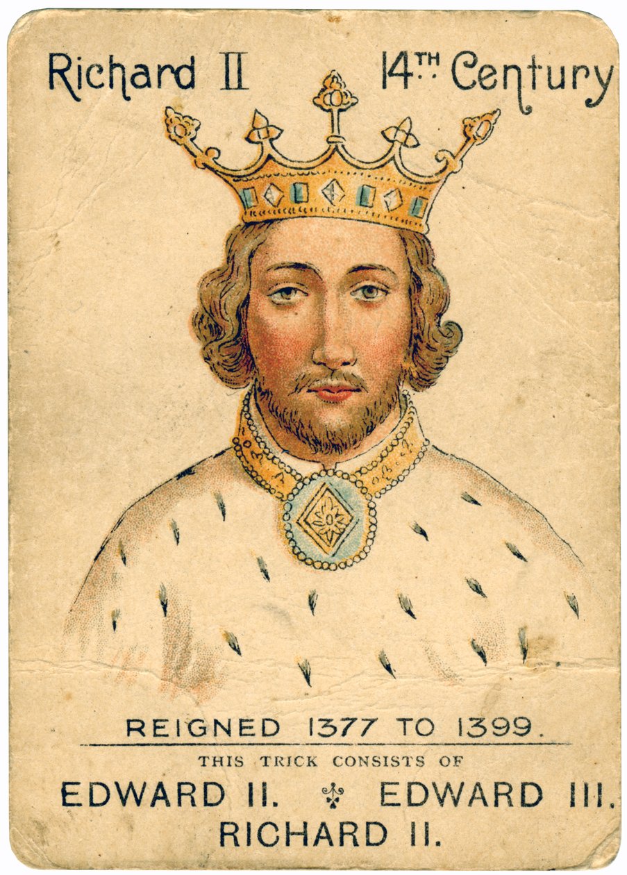 König Richard II 1367-1400, 1901-1910 von Unbekannt