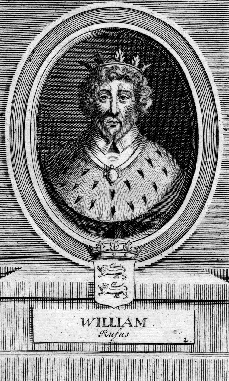 König Wilhelm II. von England von Unbekannt