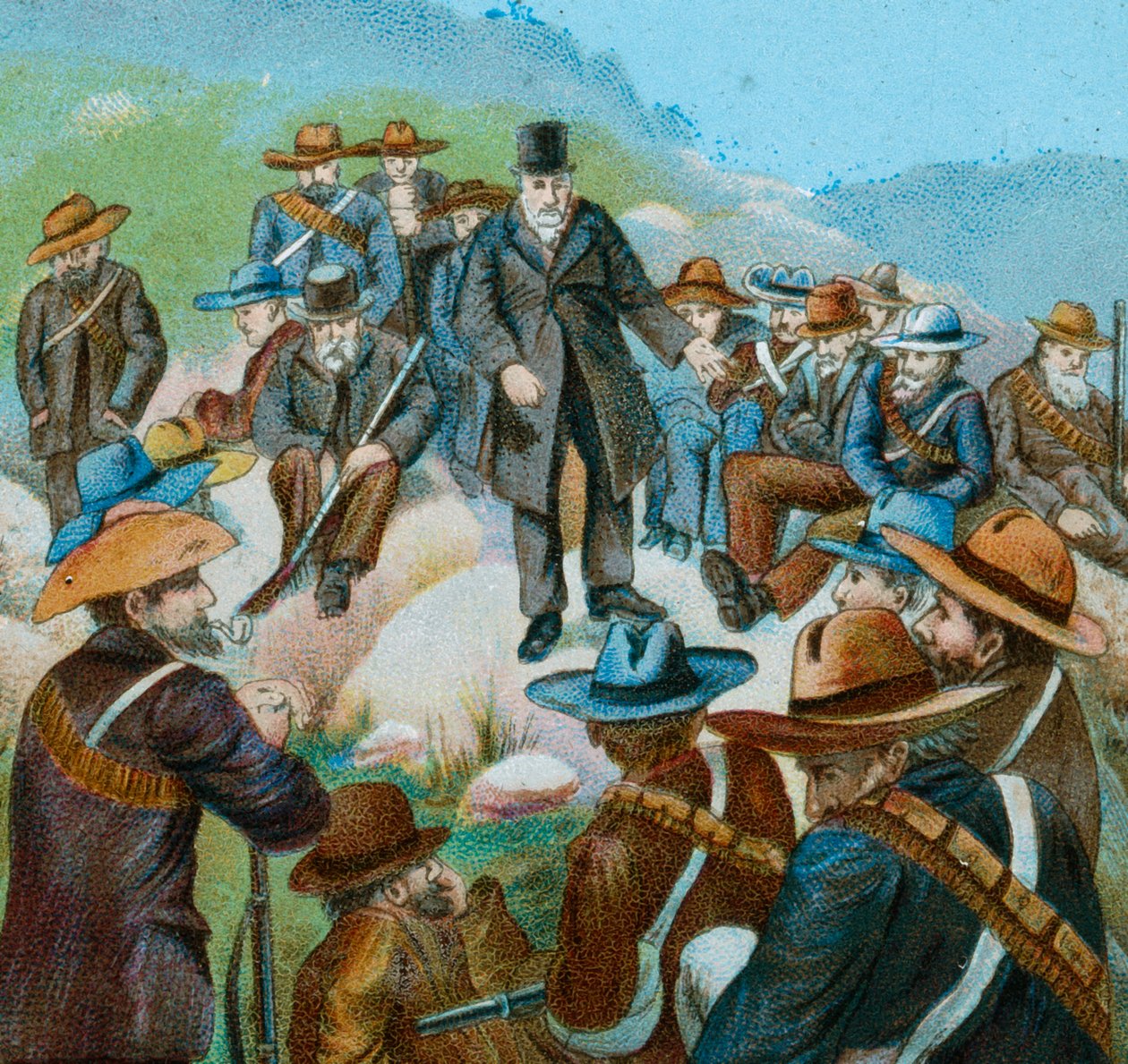 Kruger appelliert an die Bürger in Bloemfontein, 1900 von Unbekannt