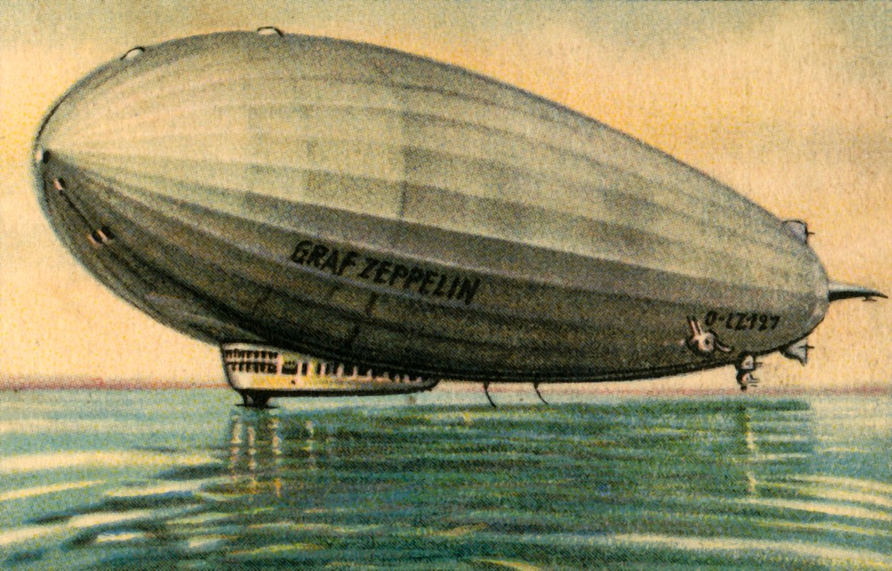 LZ 127 Graf Zeppelin, 1928, 1932 von Unbekannt