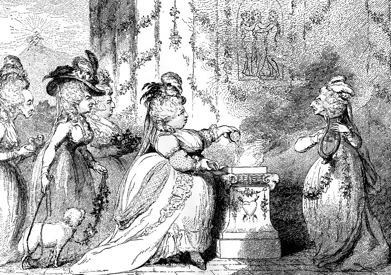 La Belle Assemblée, 1787 von Unbekannt