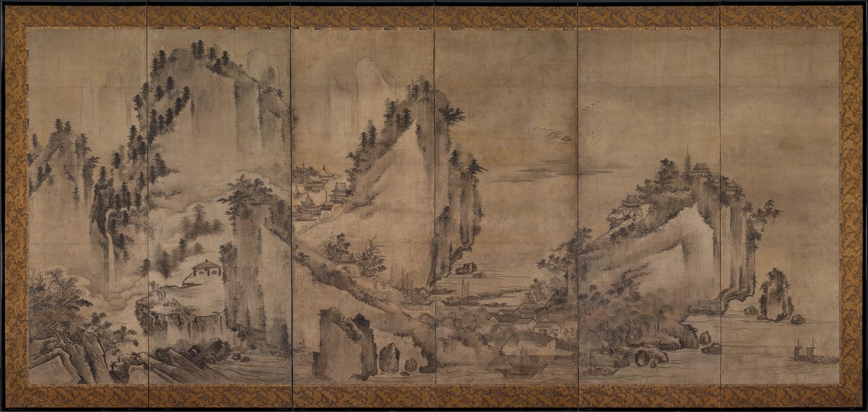 Landschaft, zweite Hälfte des 16. Jahrhunderts von Unbekannt