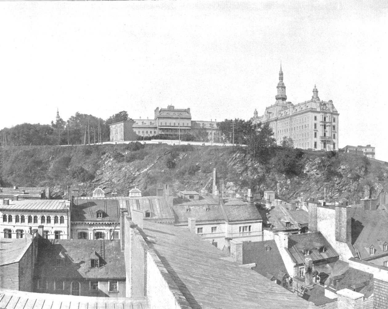 Gebäude der Laval-Universität, Stadt Quebec, Kanada, um 1900 von Unbekannt