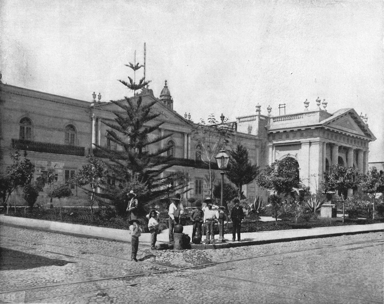 Rechtswissenschaftliche Fakultät, Guadalajara, Mexiko, ca. 1900 von Unbekannt