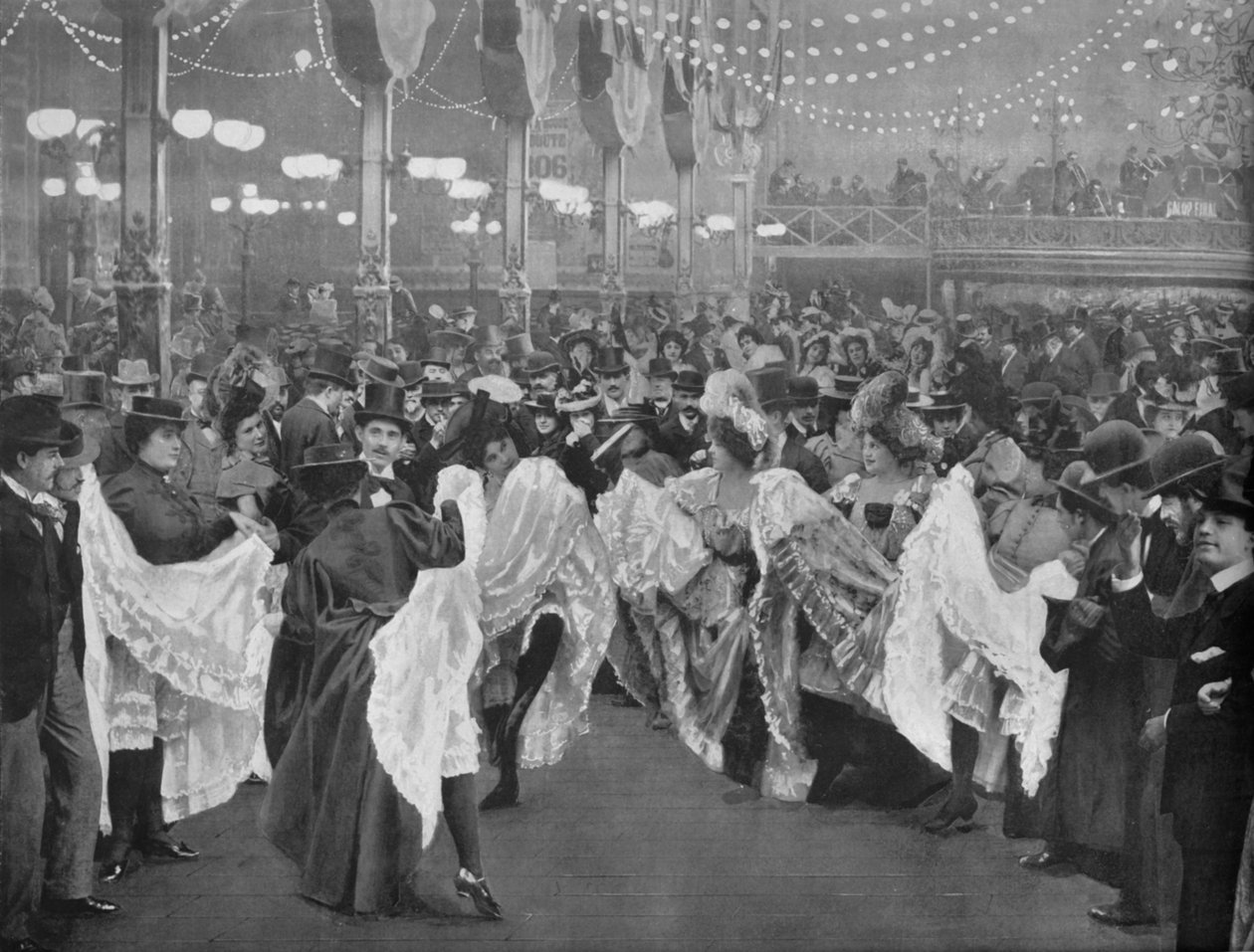 Le Bal Du Moulin-Rouge, 1900 von Unbekannt