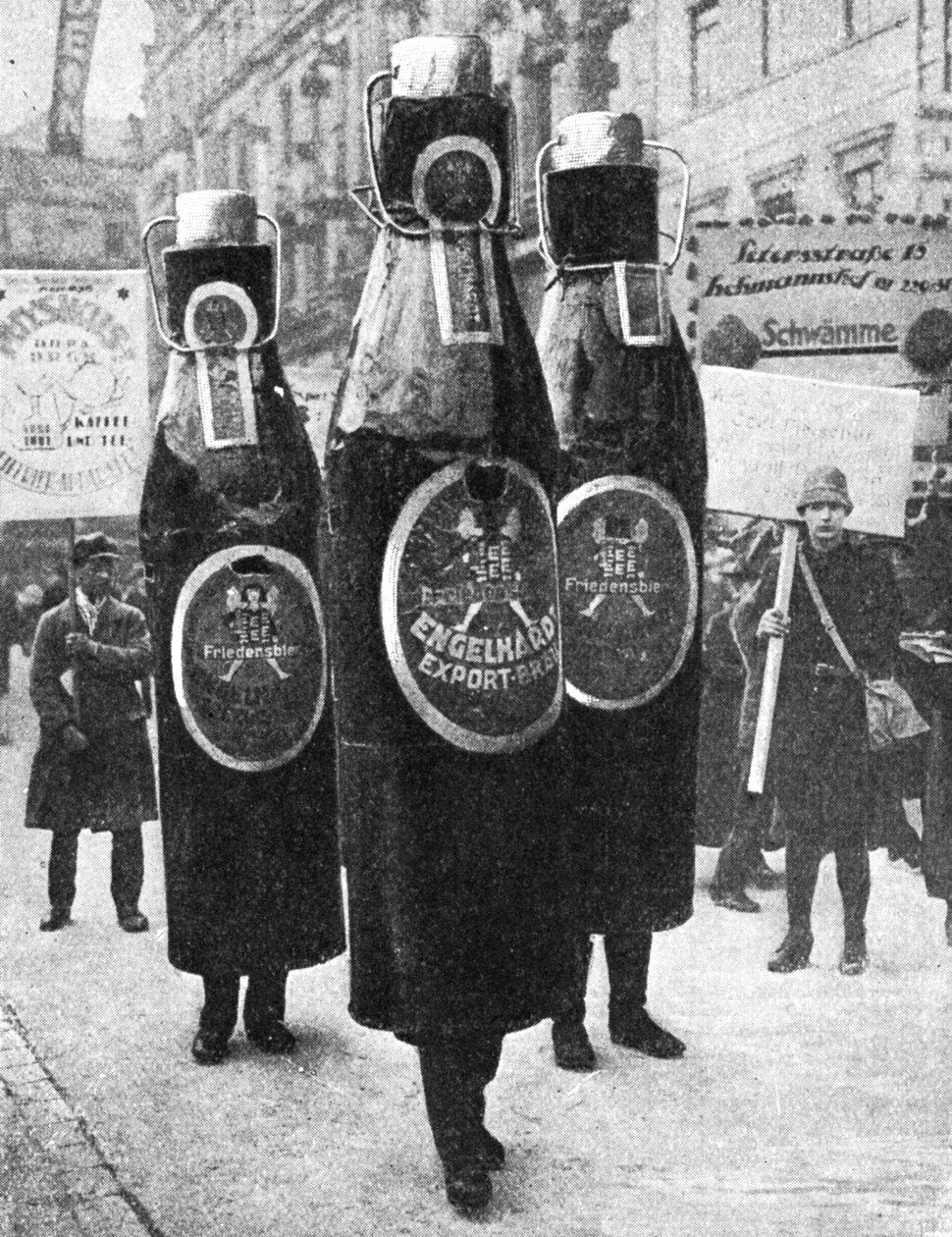Leipzigs große Werbeparade, Leipzig, Deutschland, 1922 von Unbekannt