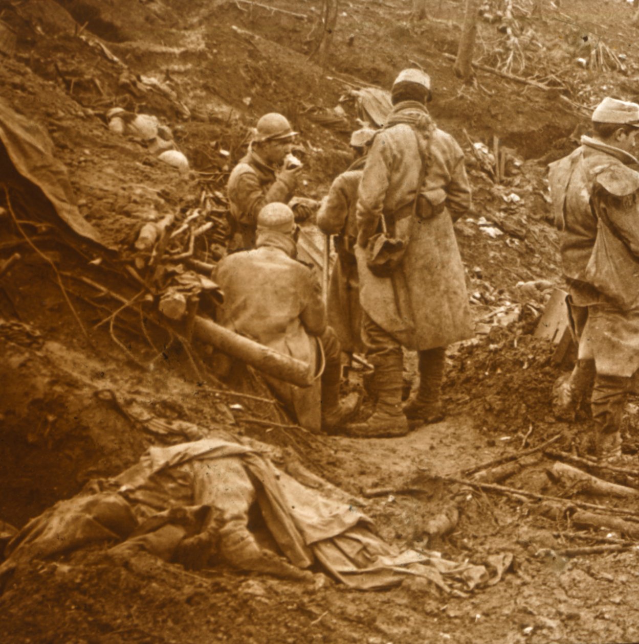 Les Éparges, Nordfrankreich, 1915 von Unbekannt