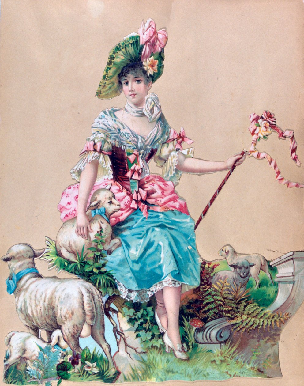 Kleine Bo Peep von Unbekannt