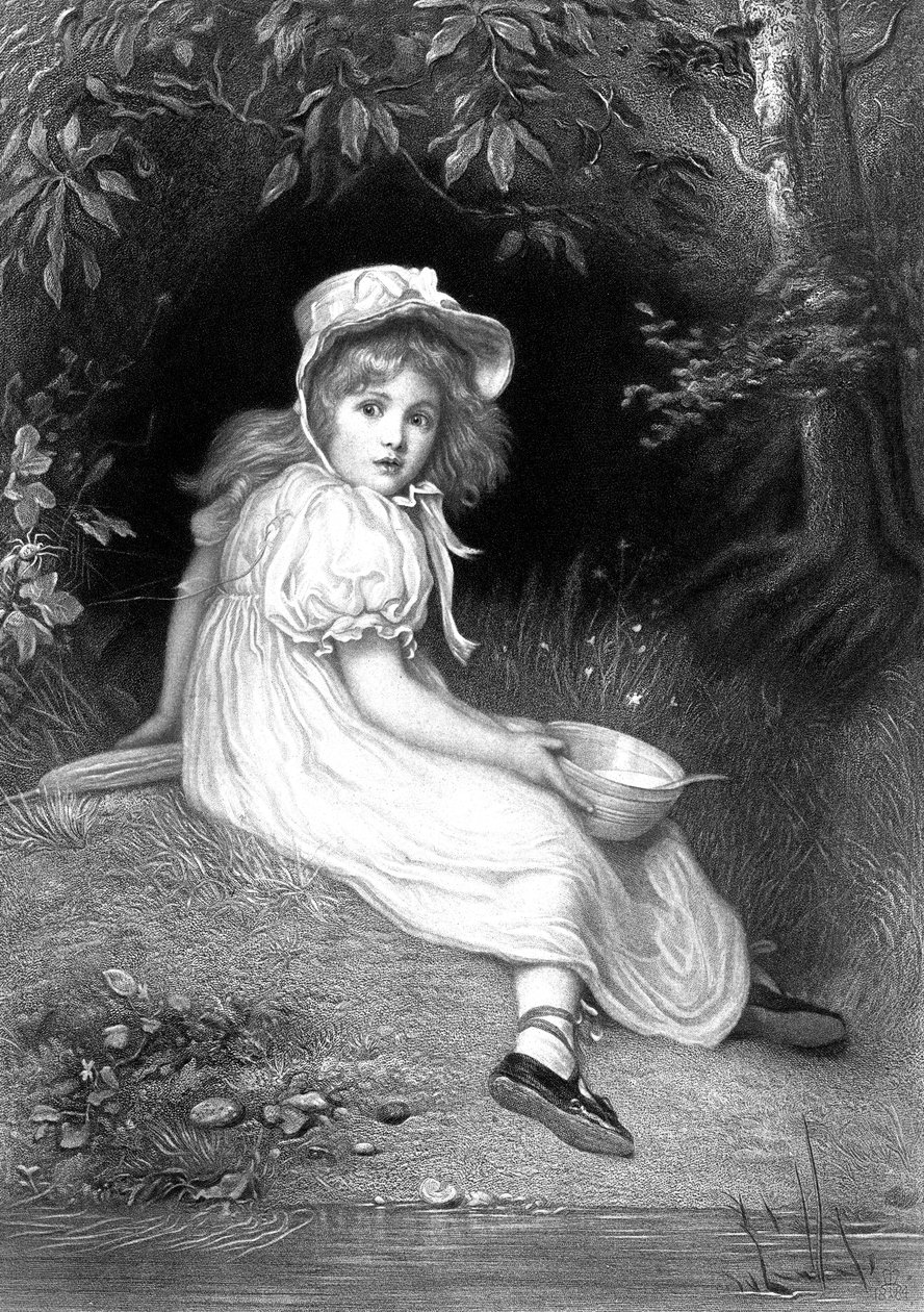 Kleine Miss Muffet von Unbekannt