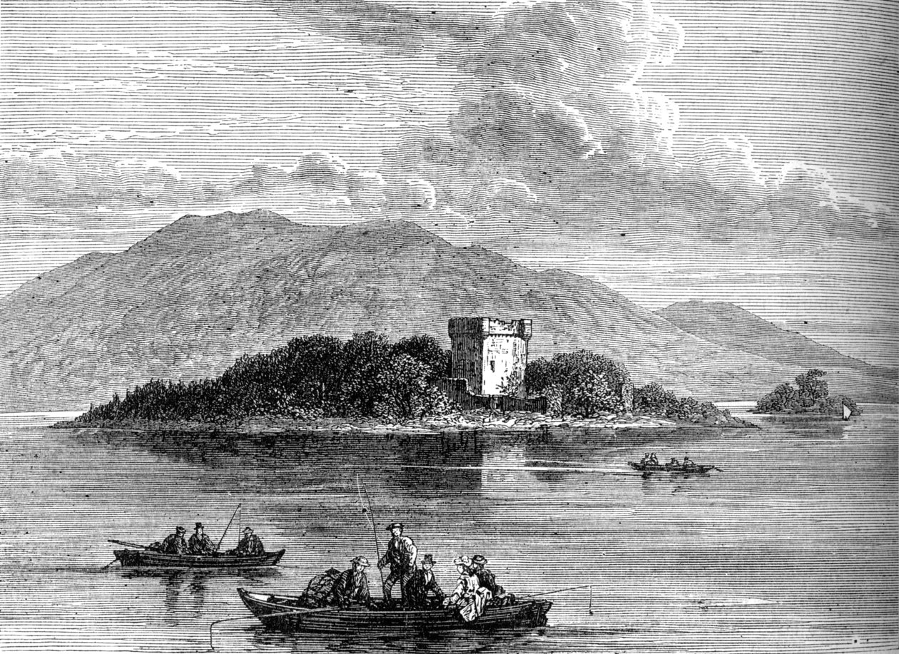 Lochleven, um 1880 von Unbekannt