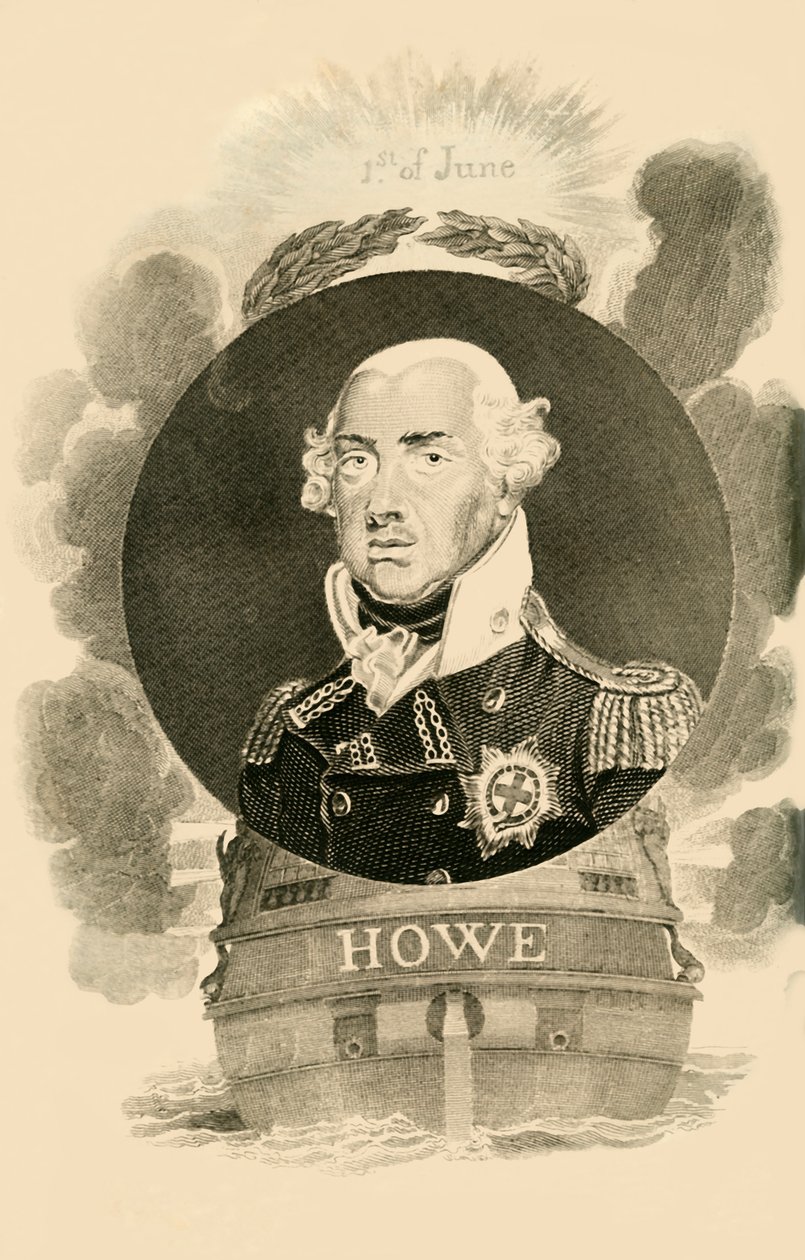 Lord Howe, 1726-1799, 1816 von Unbekannt
