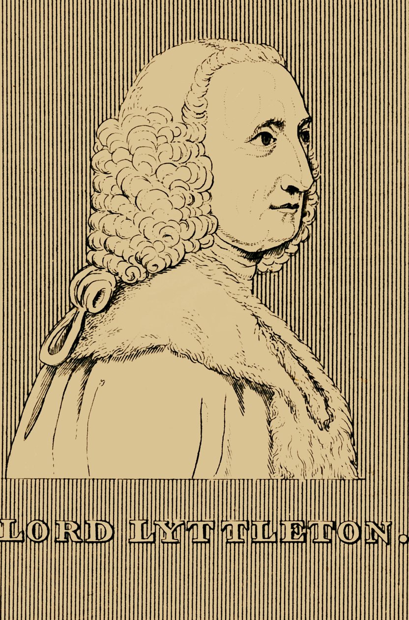 Lord Lyttleton, 1709-1773, 1830 von Unbekannt