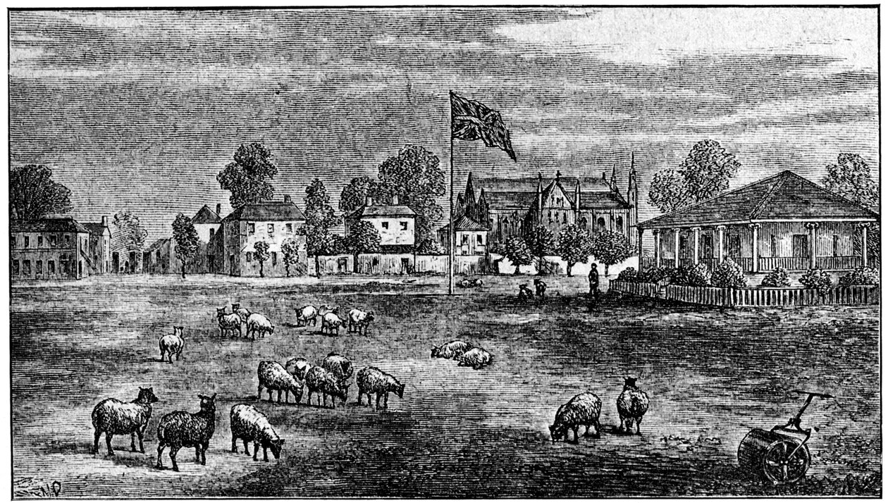 Lords Cricket Ground, London, 1836 1912 von Unbekannt