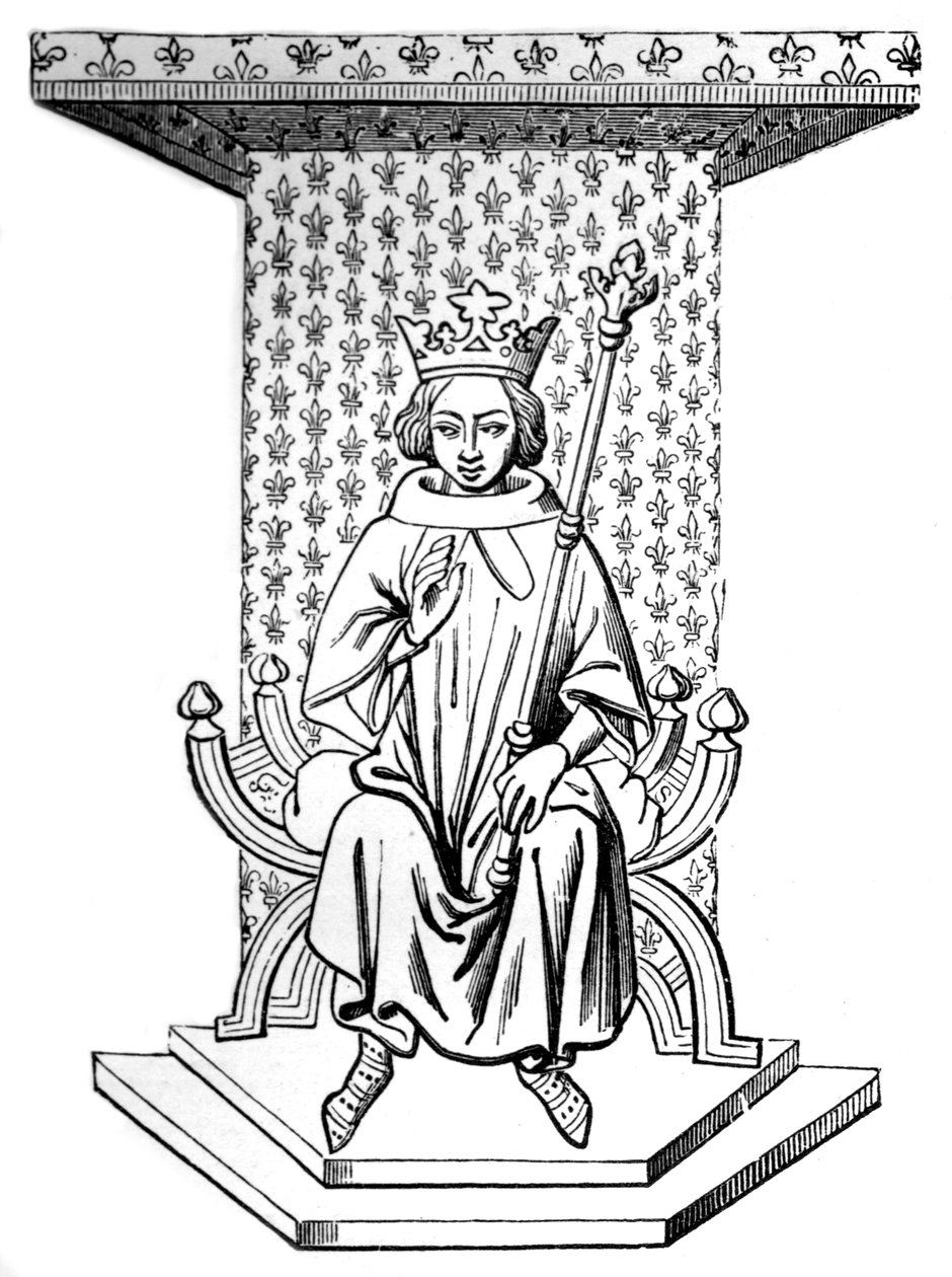 Ludwig IX., 14. Jahrhundert von Unbekannt