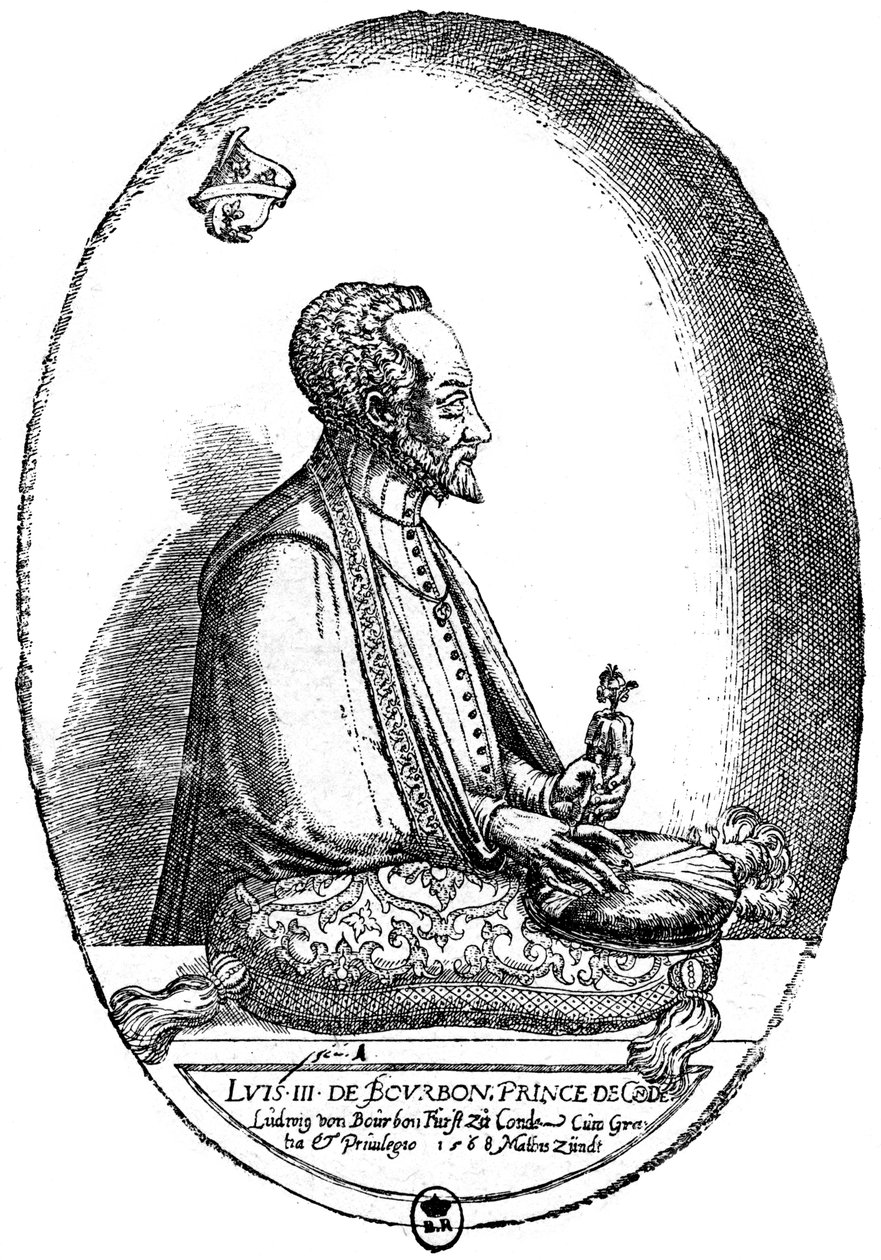 Louis I. de Bourbon, Prinz de Condé, 1898 von Unbekannt