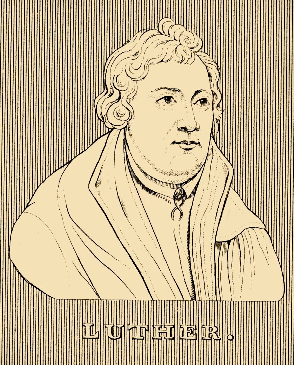 Luther, 1483-1546, 1830 von Unbekannt