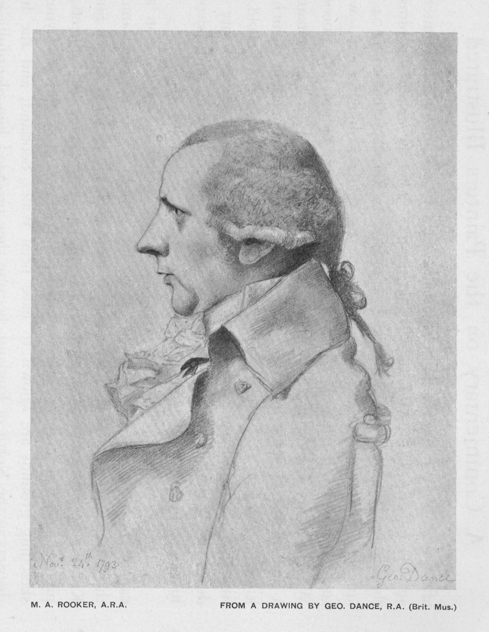 M.A. Rooker, A.R.A., 1793, um 1900 von Unbekannt