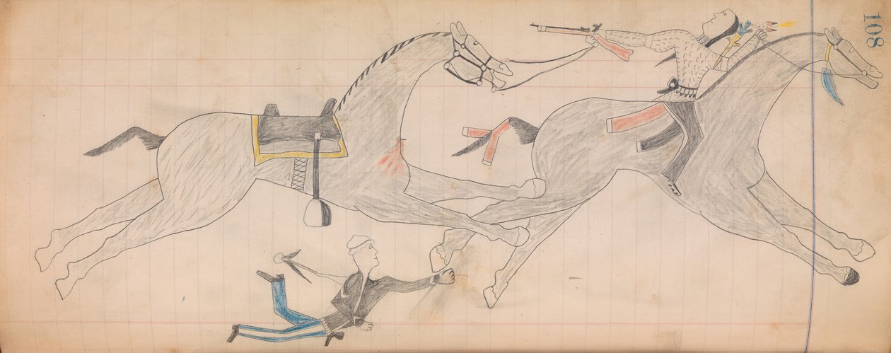 Maffet Ledger: Zeichnung, ca. 1874-81 von Unbekannt