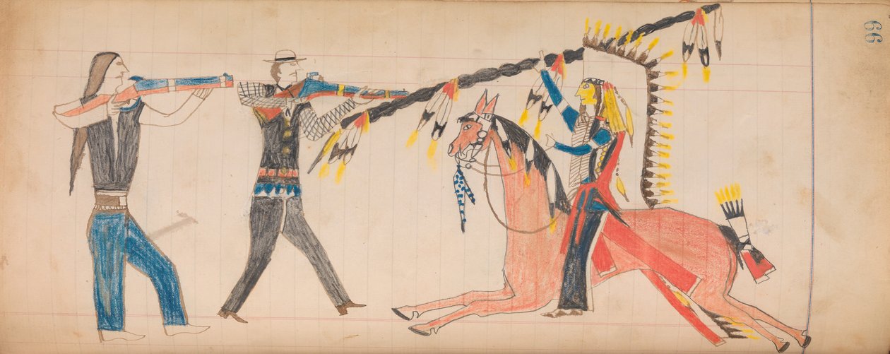 Maffet Ledger: Zeichnung, ca. 1874-81 von Unbekannt