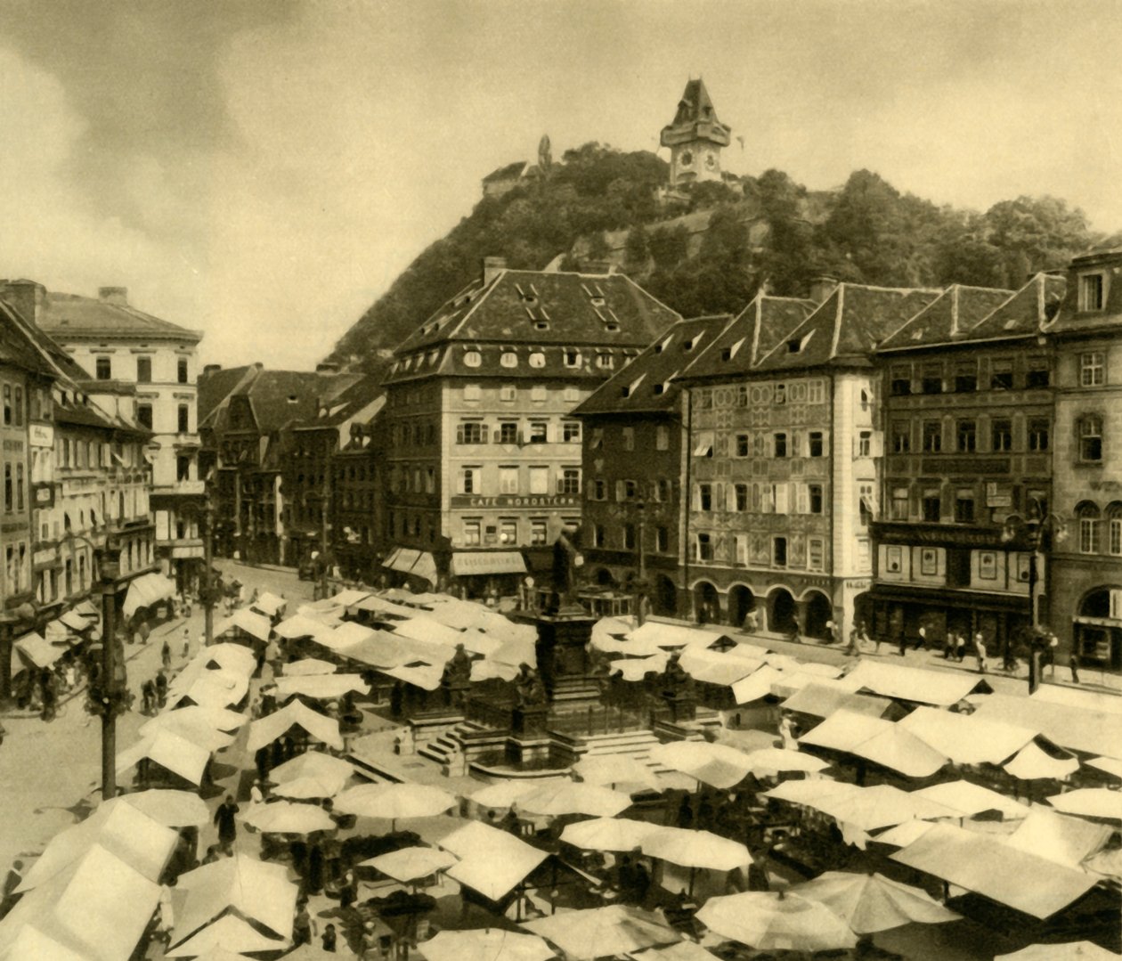Hauptplatz, Graz, Steiermark, Österreich, ca. 1935 von Unbekannt