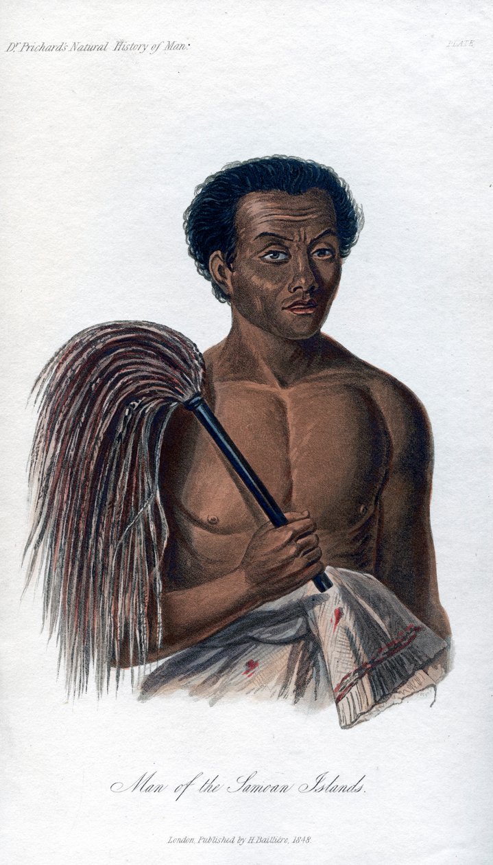 Mann von den Samoa-Inseln von Unbekannt