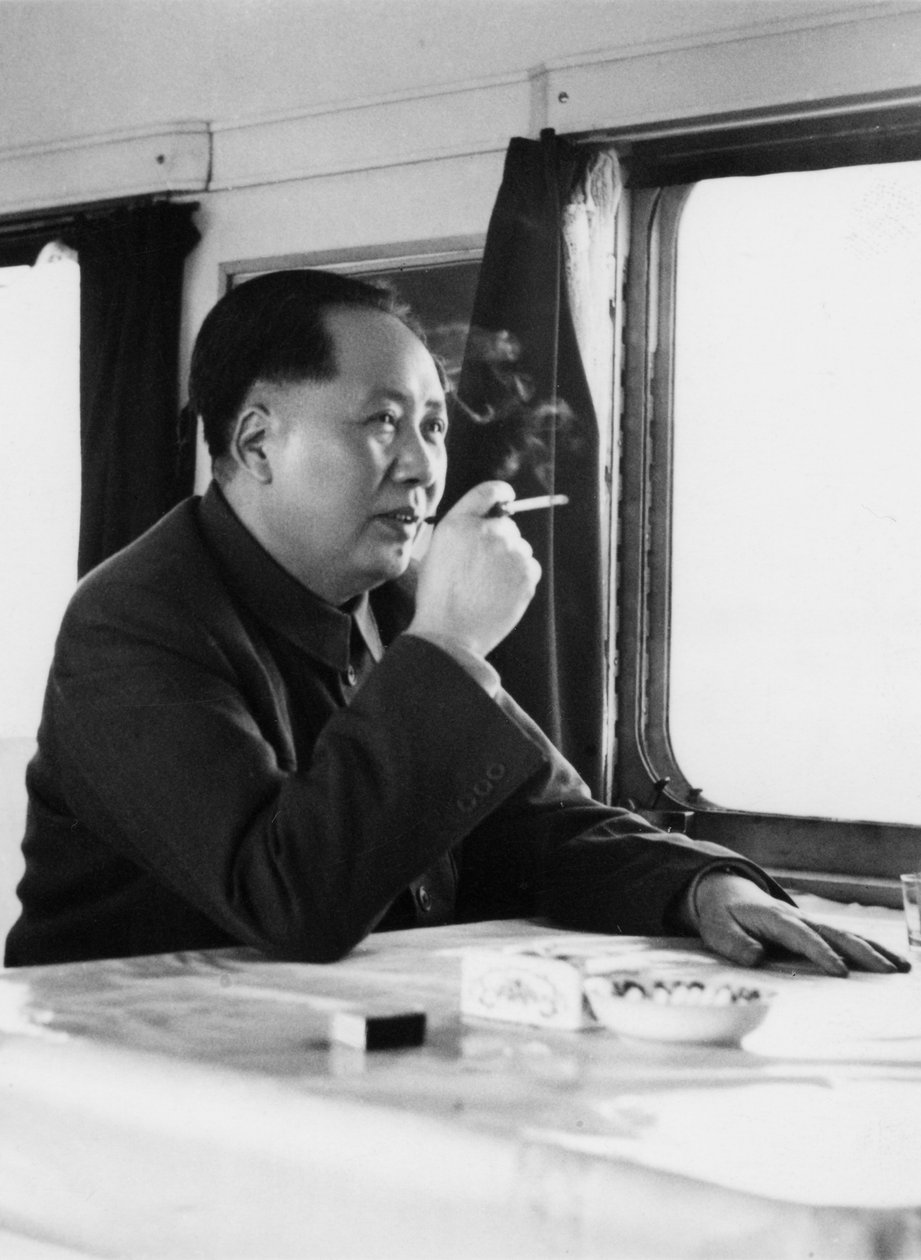 Mao Zedong, chinesischer kommunistischer Revolutionär und Führer, ca. 1950er Jahre von Unbekannt