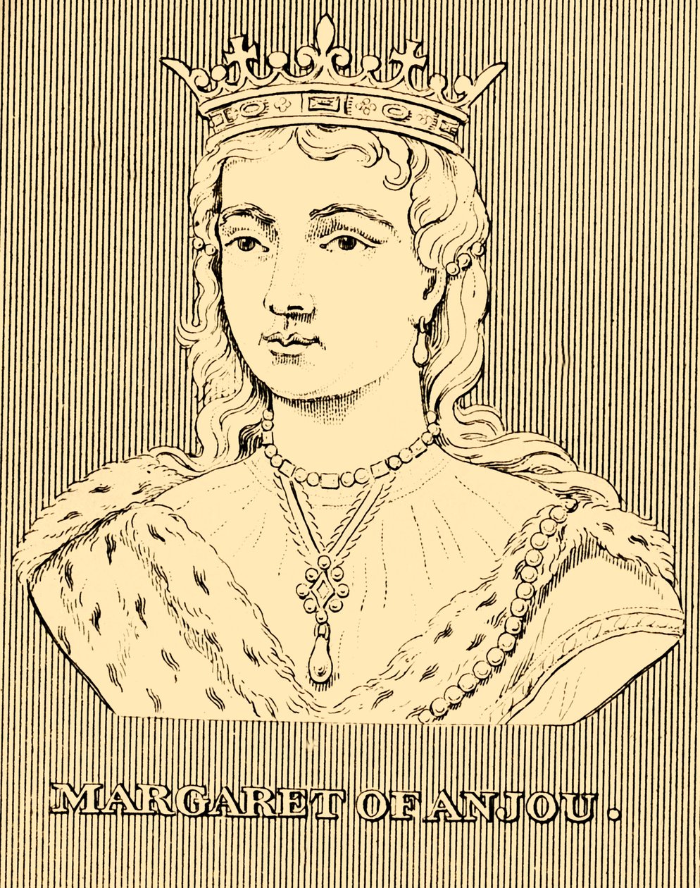 Margarete von Anjou, 1430-1482, 1830 von Unbekannt