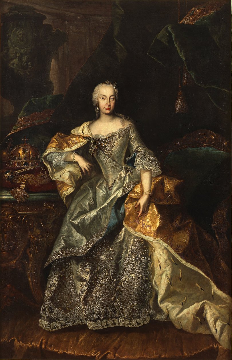 Maria Theresia als Königin von Ungarn, 1740-1741 von Unbekannt