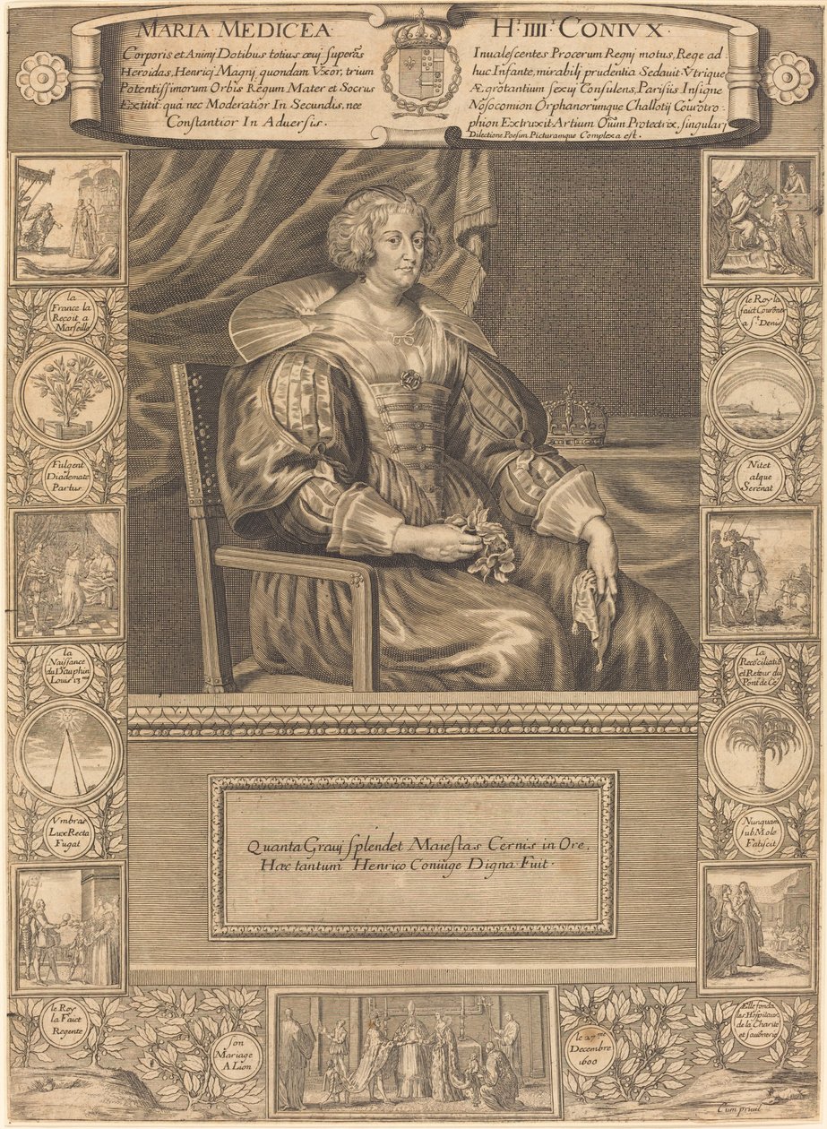 Marie de Medici von Unbekannt