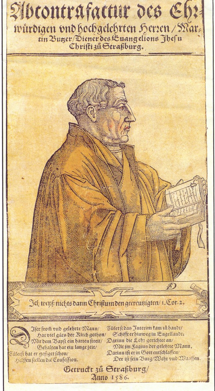 Martin Bucer 1491-1551 von Unbekannt