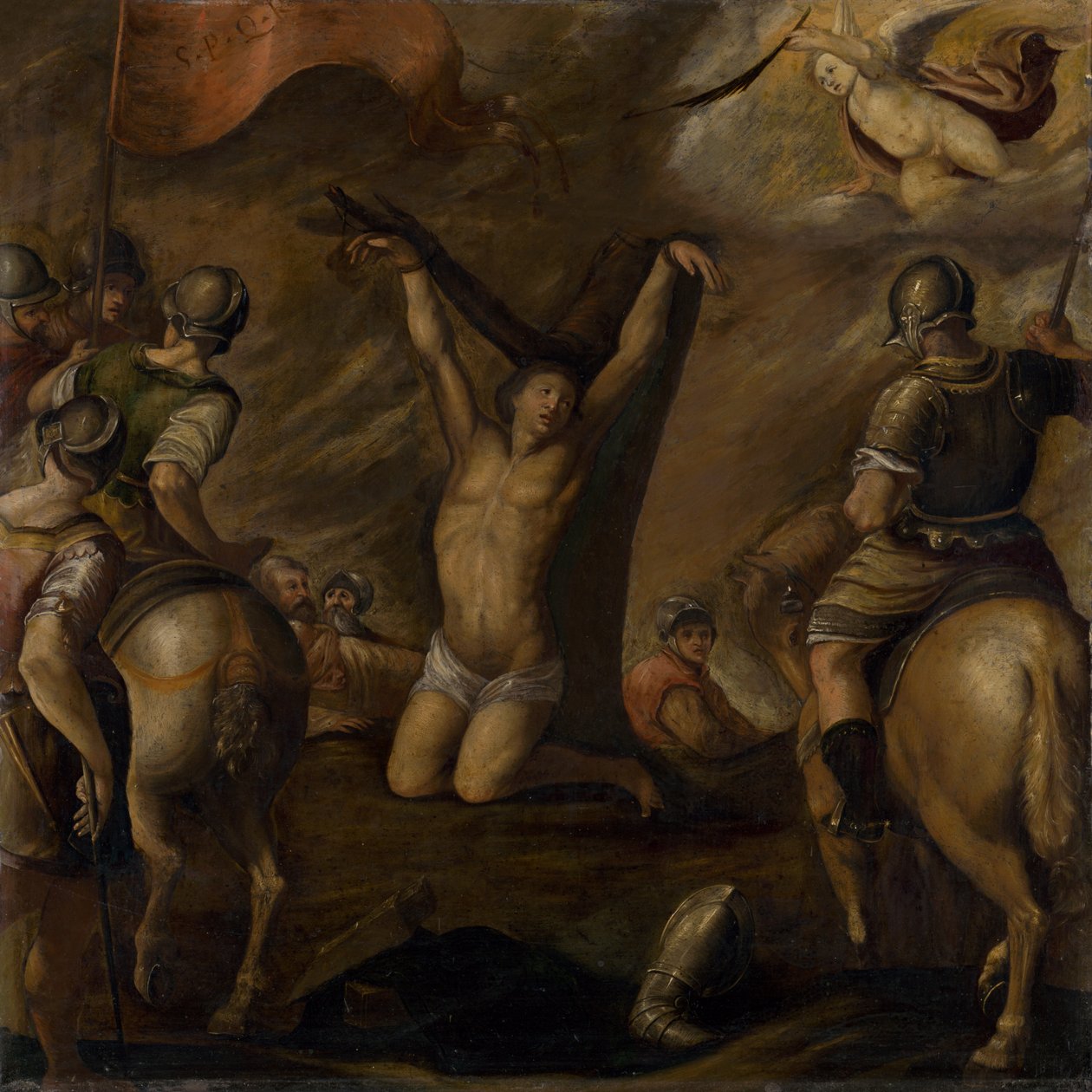 Martyrium des Heiligen Sebastian von Unbekannt