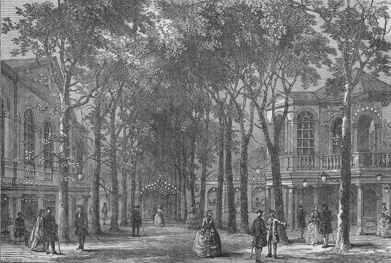 Marylebone Gardens, Westminster, London, 1870-1878 von Unbekannt