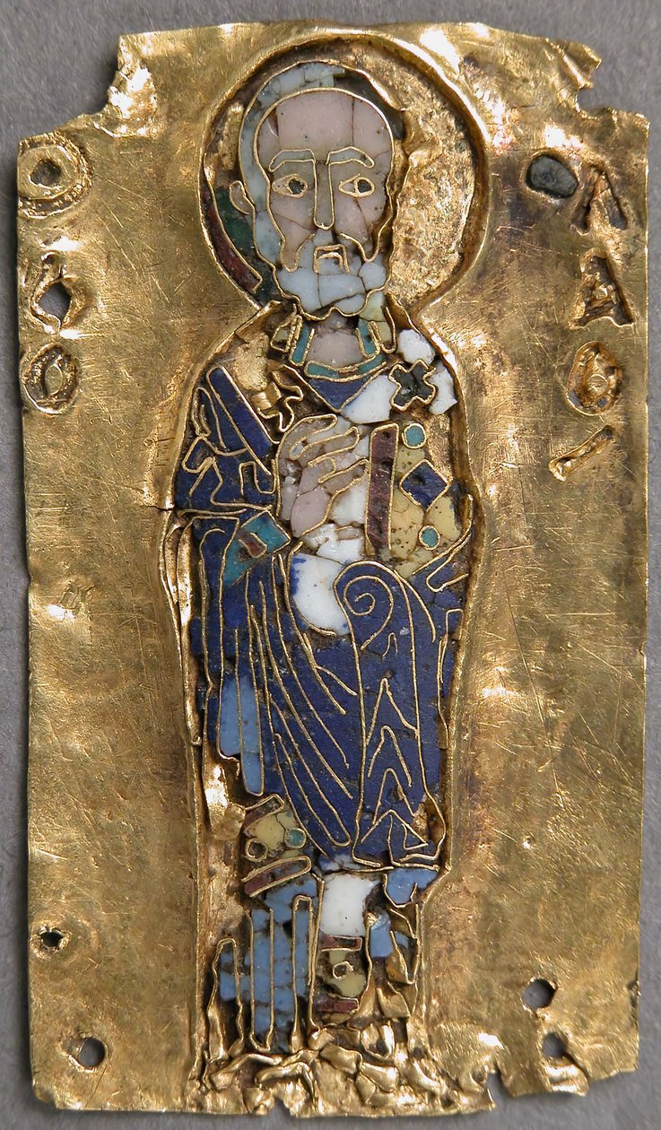 Medaille des Heiligen Nikolaus, Byzantinisch, 11. Jahrhundert von Unbekannt