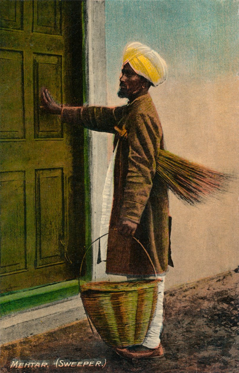 Mehtar. Straßenkehrer, ca. 1900 von Unbekannt