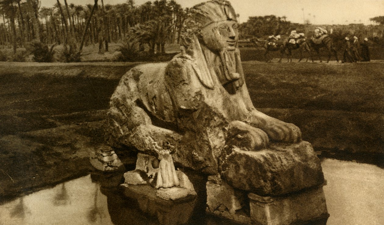 Memphis - Die Alabaster-Sphinx, ca. 1918-1939 von Unbekannt