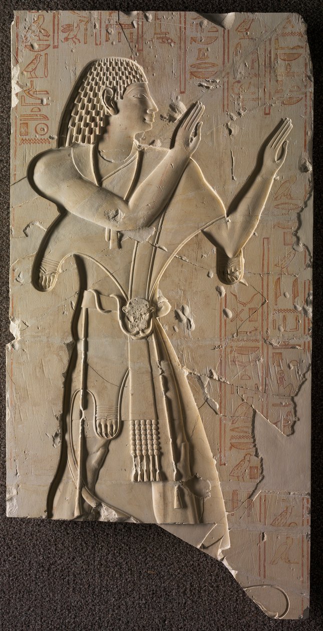 Mentuemhat in kirchlicher Kleidung, ca. 667-647 v. Chr. von Unbekannt