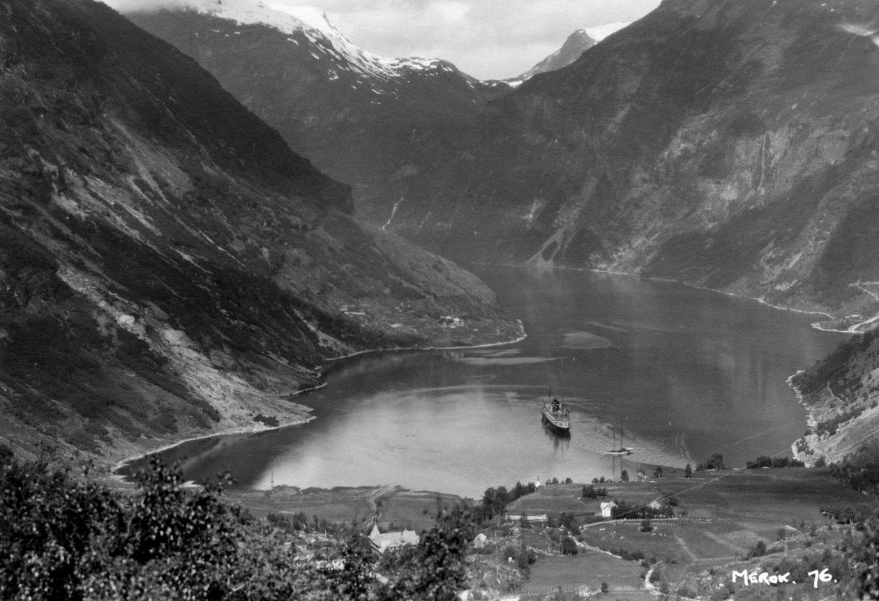 Merok, Geirangerfjord, Norwegen von Unbekannt