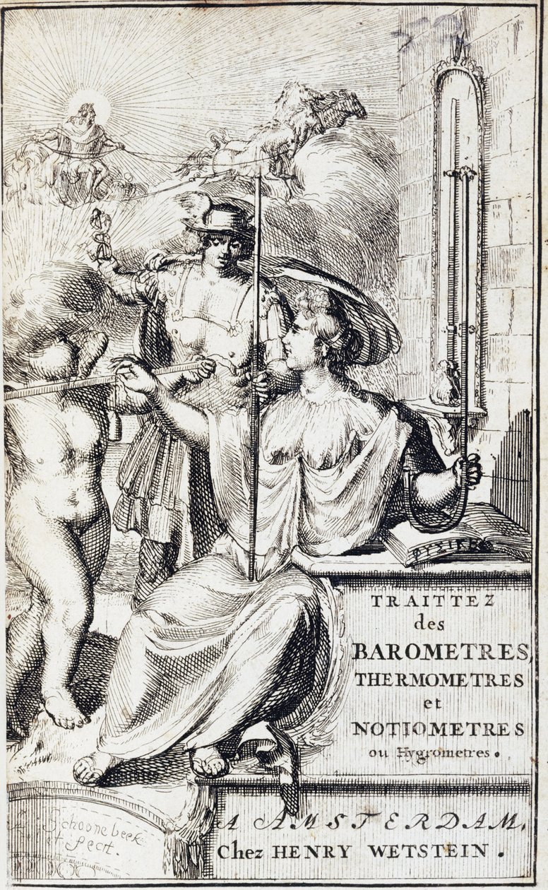 Meteorologische Allegorie von Unbekannt