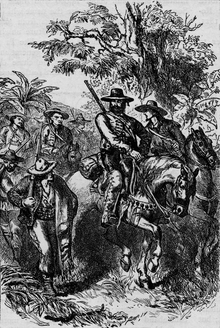 Mexikanische Filibuster, 1870, 1902 von Unbekannt