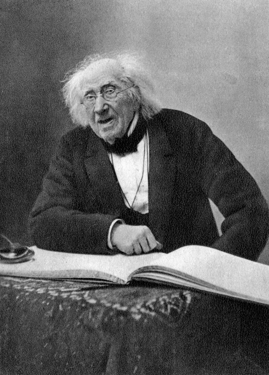 Michel Eugene Chevreul, französischer Chemiker von Unbekannt