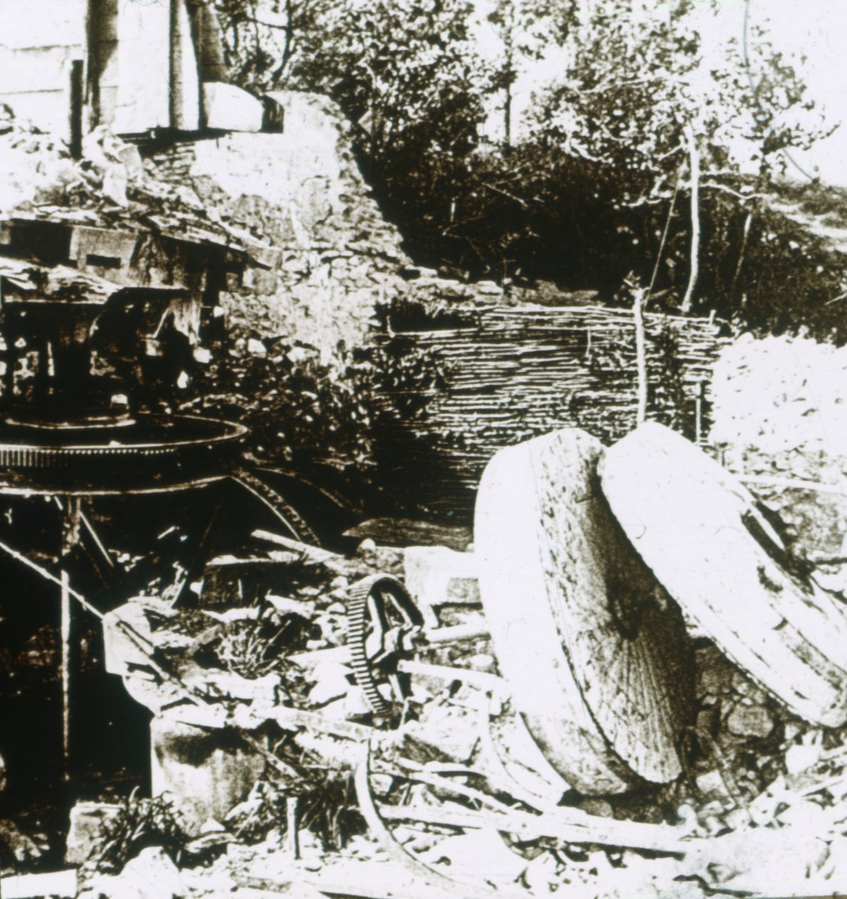 Mühle in Woëvre, Frankreich von Unbekannt