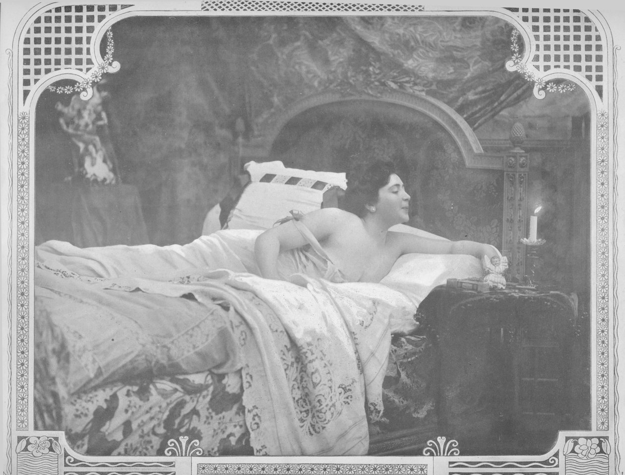 Mitternacht, 1900 von Unbekannt